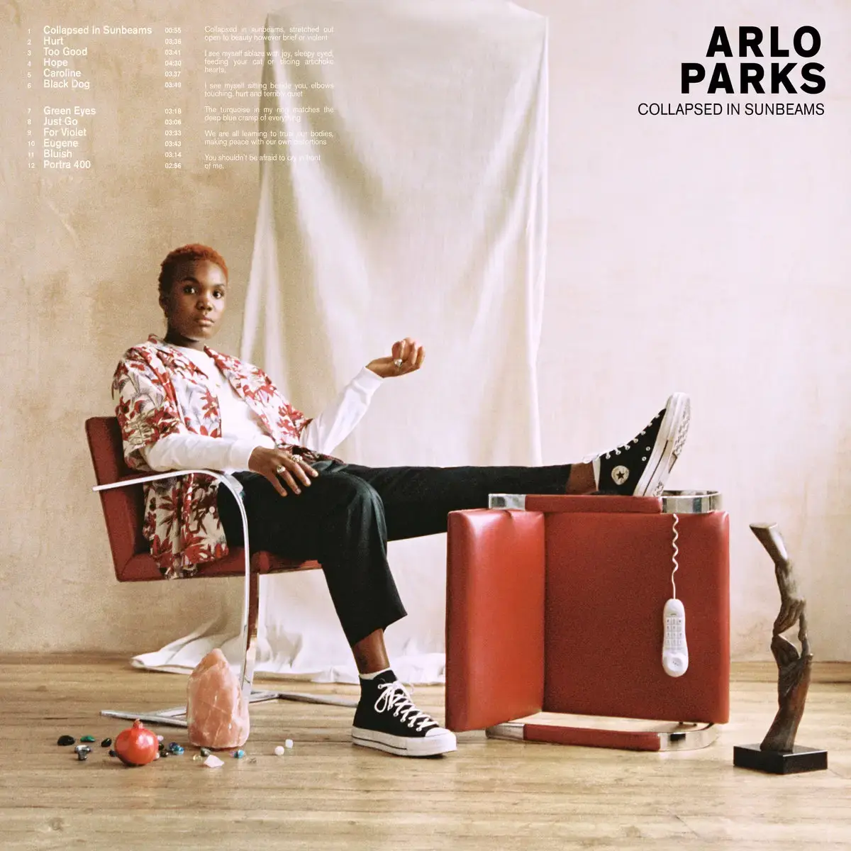 Arlo Parks Collapsed In Sunbeams Album Cover