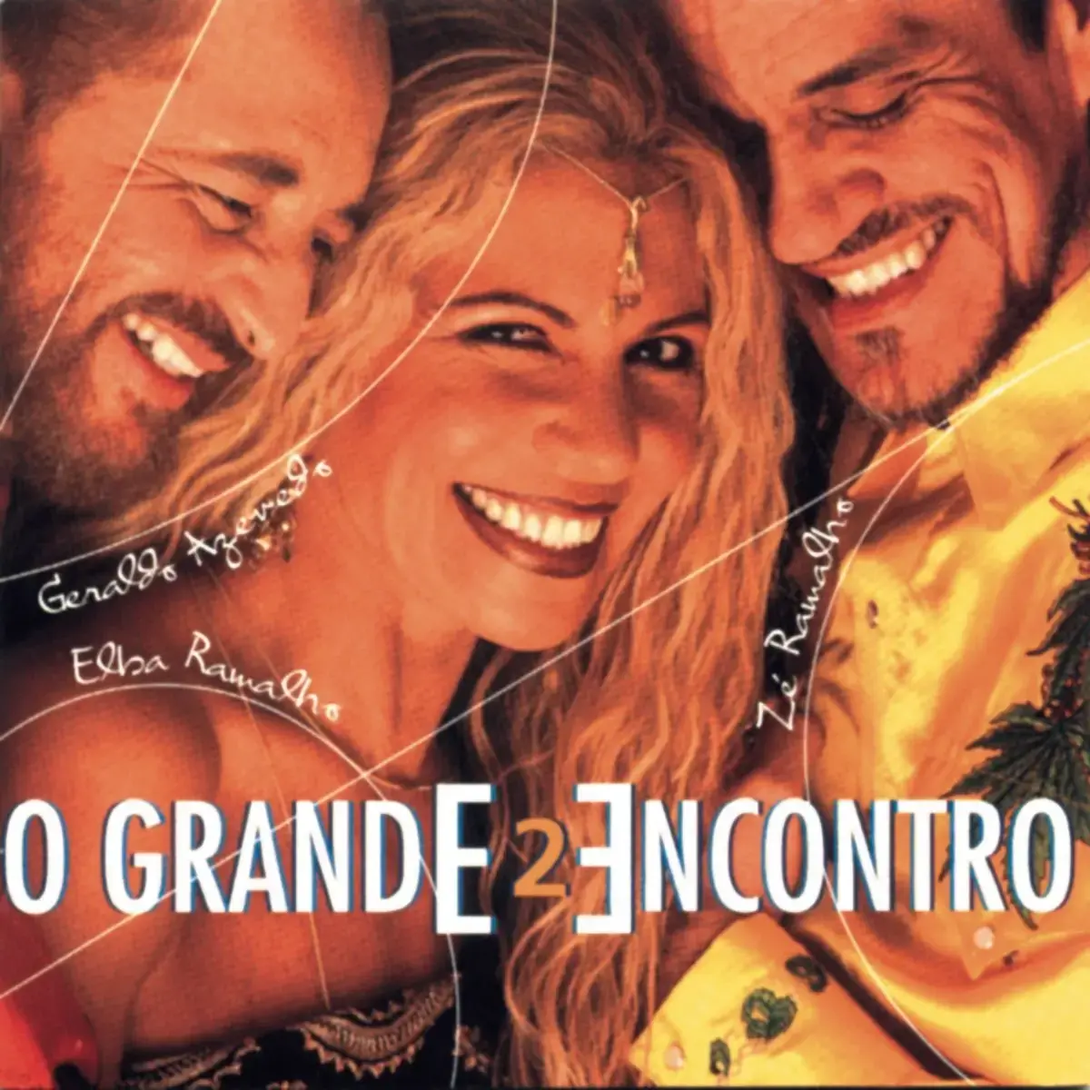 Elba Ramalho, Zé Ramalho, Geraldo Azevedo O Grande Encontro II Album Cover