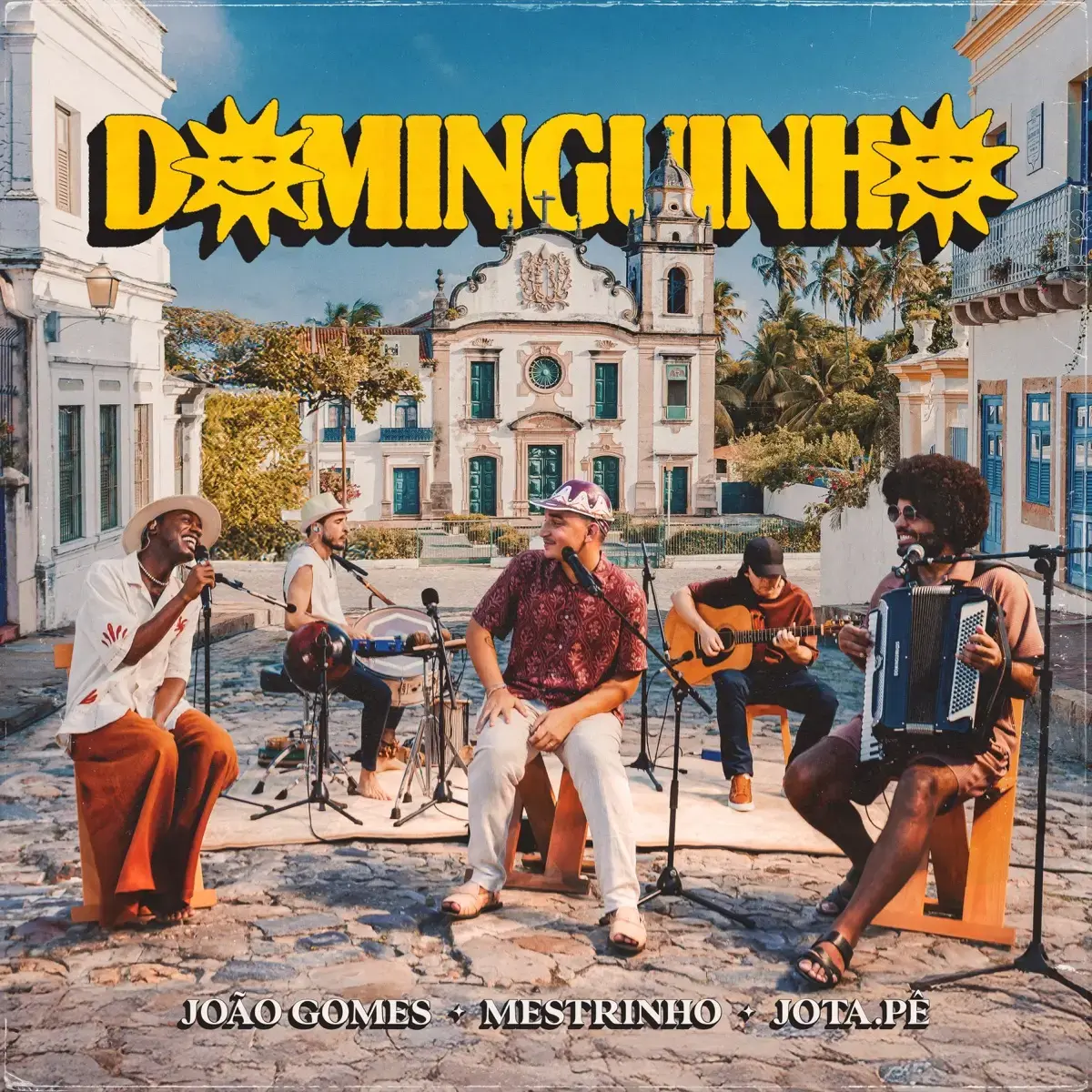 João Gomes, Mestrinho, Jota.pê Dominguinho Album Cover