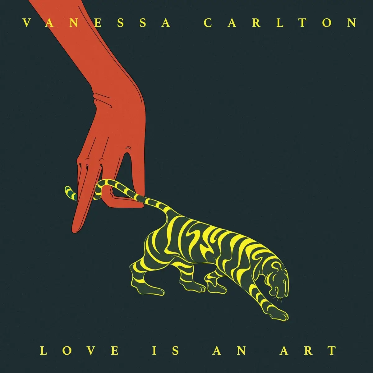 Vanessa Carlton Love is an Art Album Cover