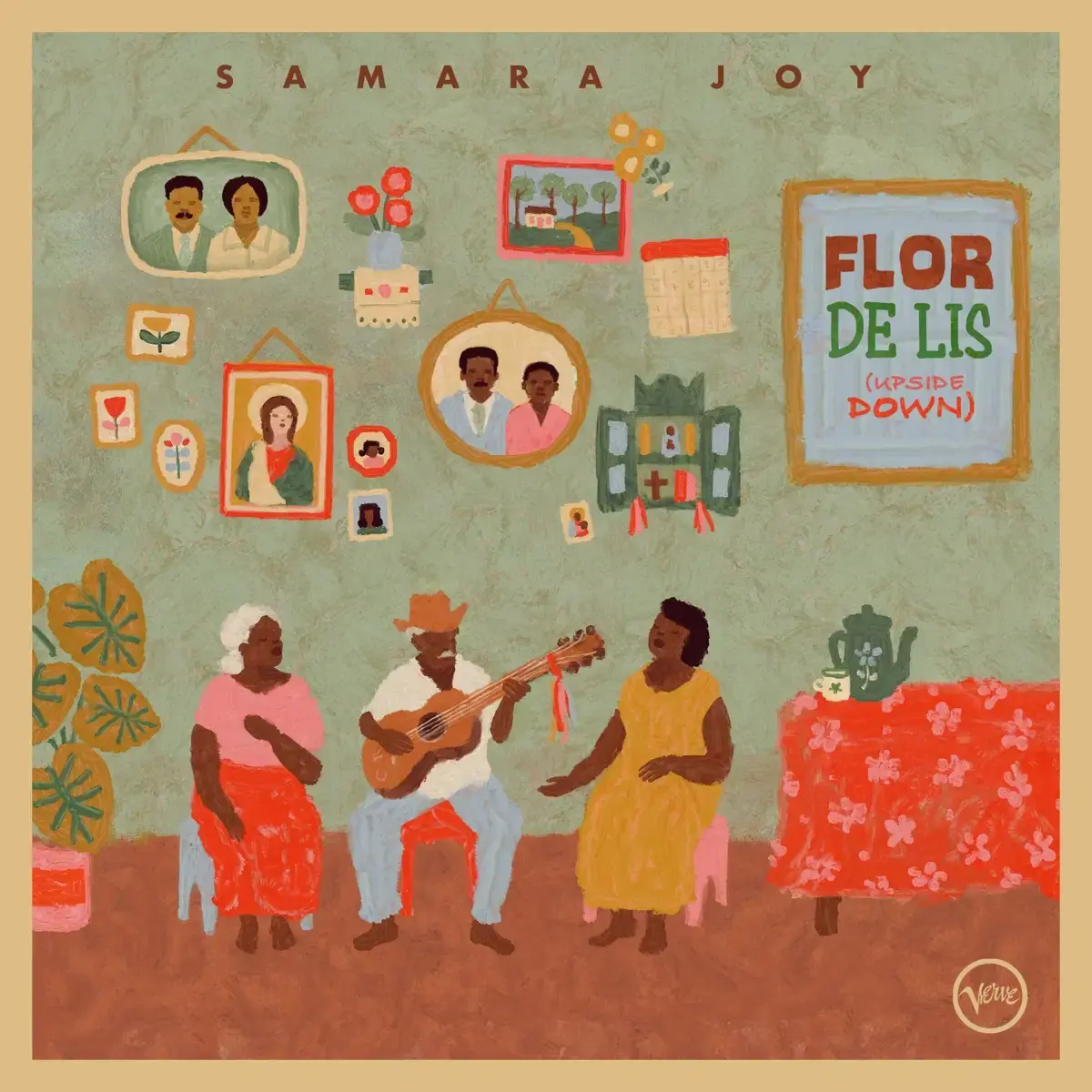 Samara Joy Flor de Lis (Upside Down) Single Cover