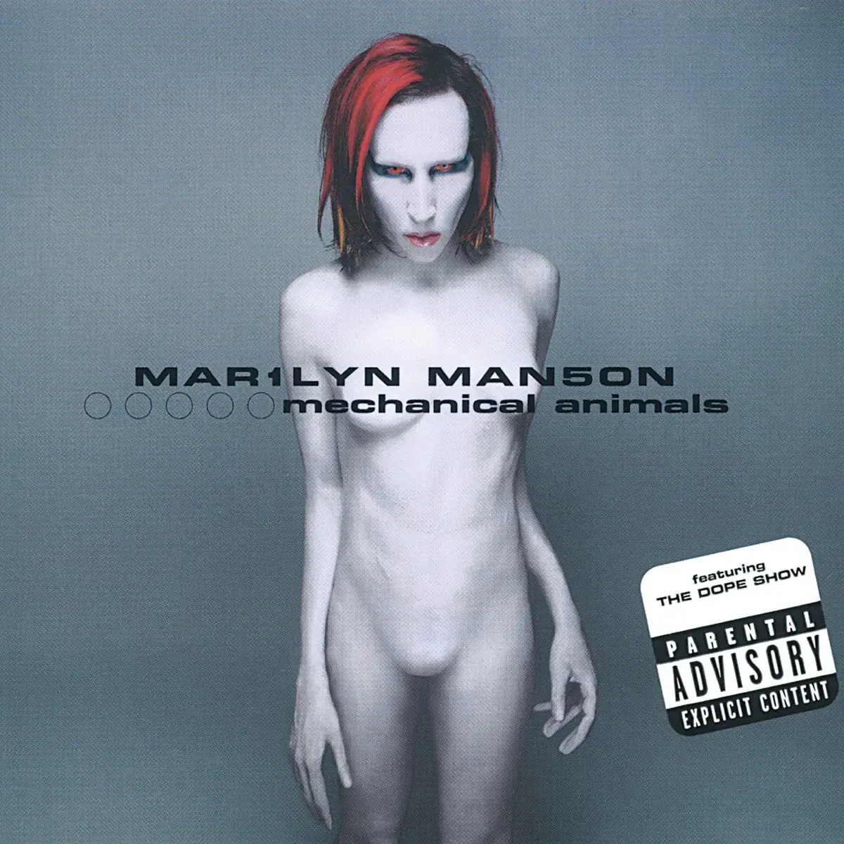Marilyn Manson Mechanical Animals Album Cover