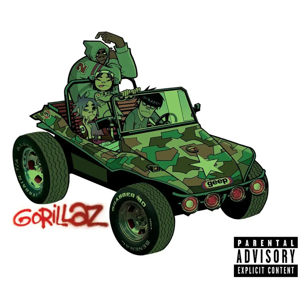 Gorillaz Gorillaz Album Cover